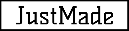 Logo JustMade Bouw - Transparant